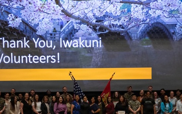 MCAS Iwakuni volunteer recognition ceremony