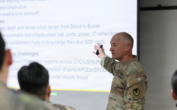 403rd AFSB, ROK Army logistics school exchange knowledge in combined engagements