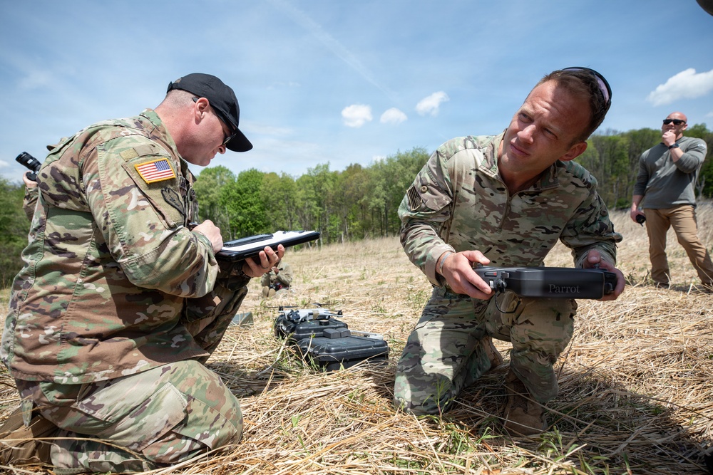 Region II Best Warrior Competitors conduct Site Recon at Camp Dawson