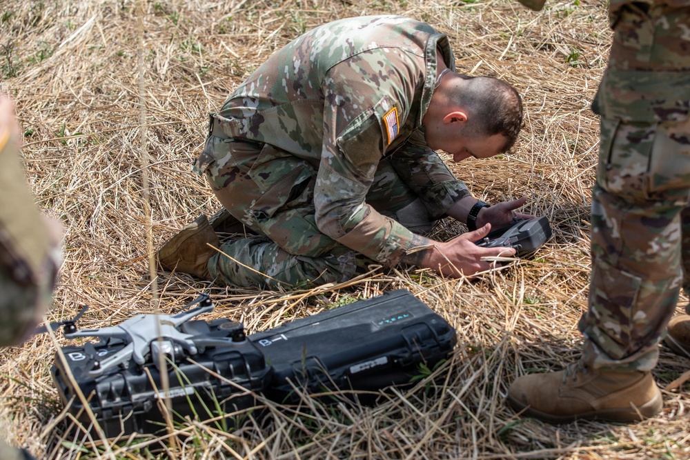 Region II Best Warrior Competitors conduct Site Recon at Camp Dawson