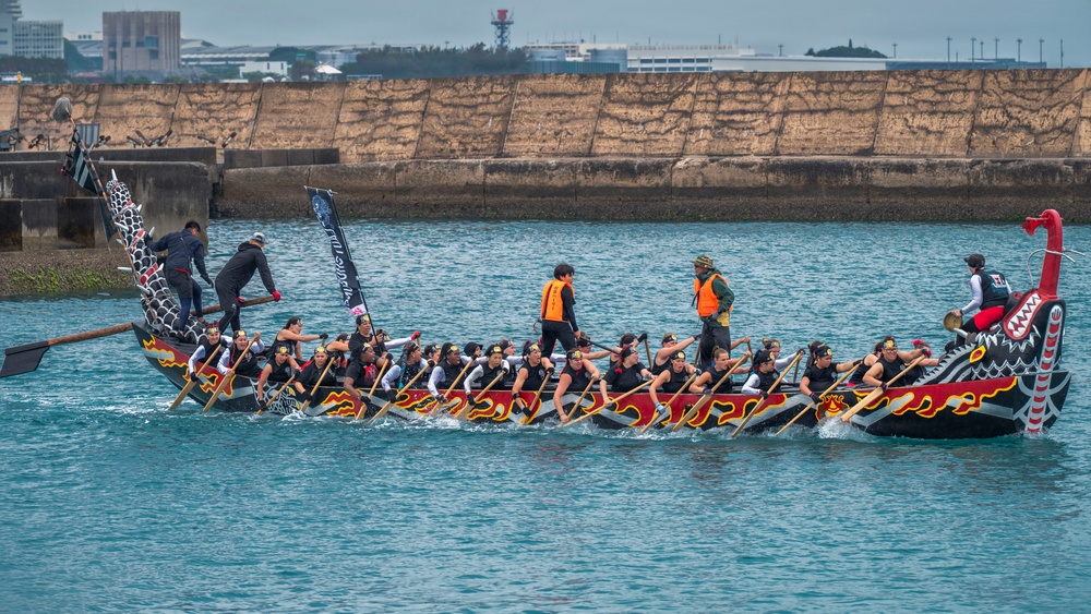 Dragons on the Water: Kadena Air Base teams take on the 2026 Naha Hari