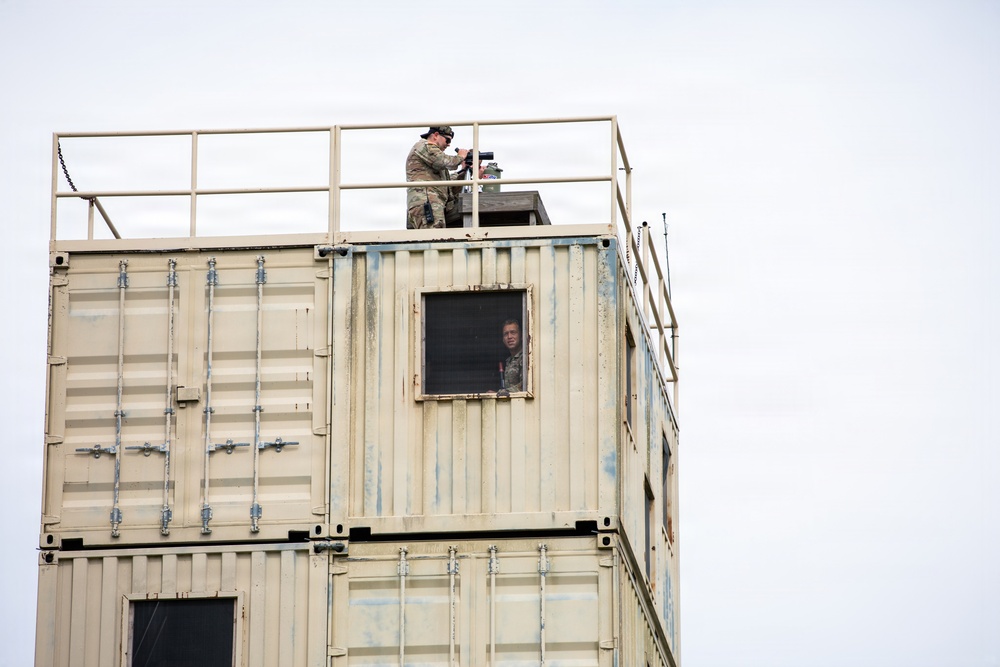 Region II Best Warrior Competitors conduct tactical movements on Camp Dawson
