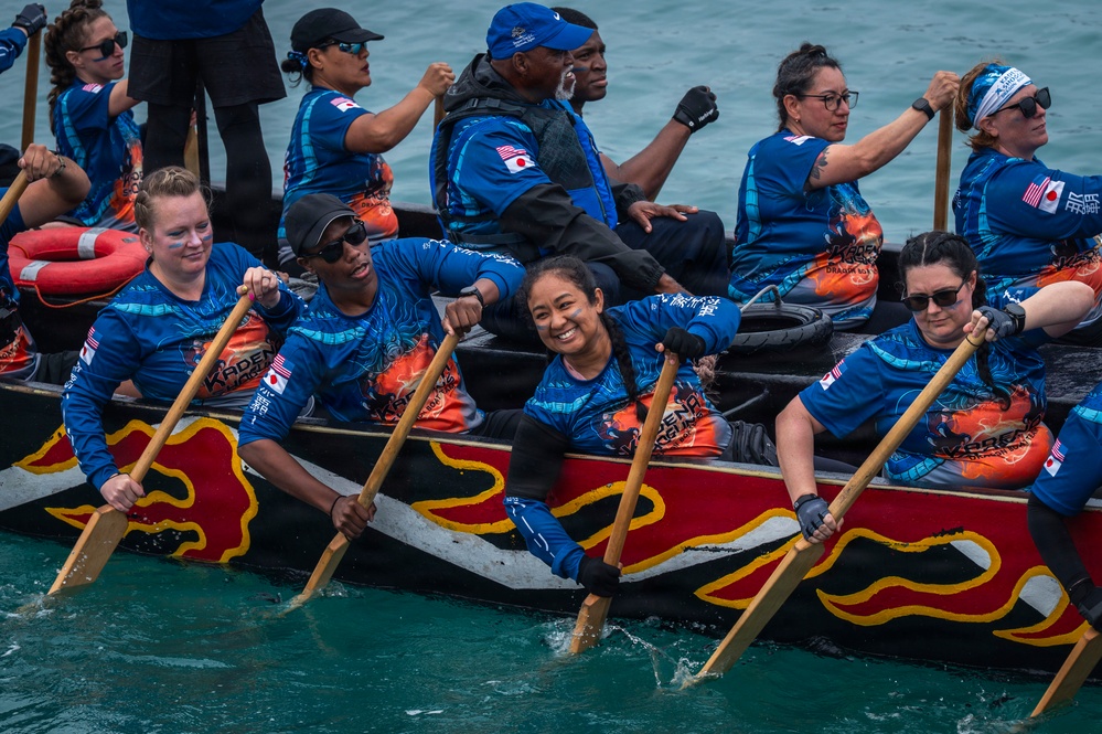 Dragons on the Water: Kadena Air Base teams take on the 2026 Naha Hari