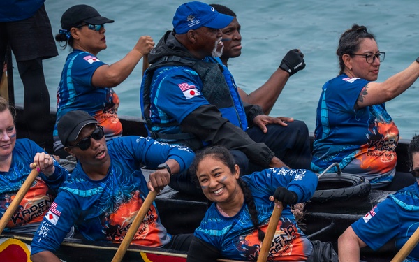 Dragons on the Water: Kadena Air Base teams take on the 2026 Naha Hari