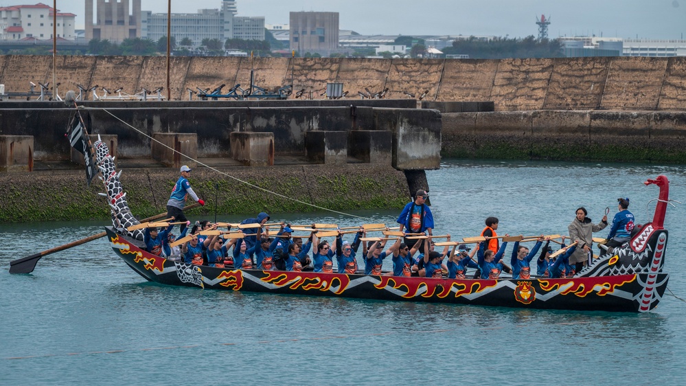 Dragons on the Water: Kadena Air Base teams take on the 2026 Naha Hari