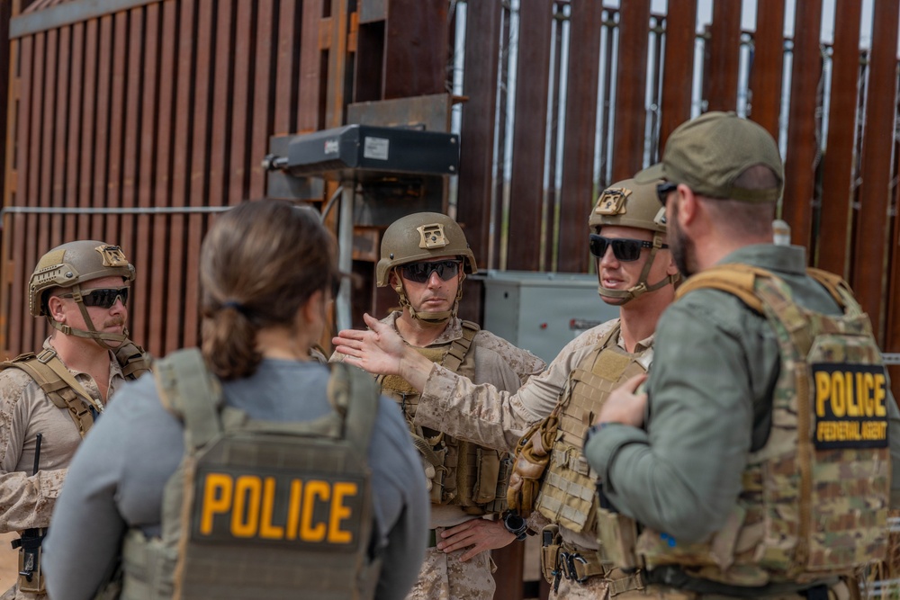 JTF-SB Marines Boost Border Security With sUAS Training, Interagency Coordination in Nogales