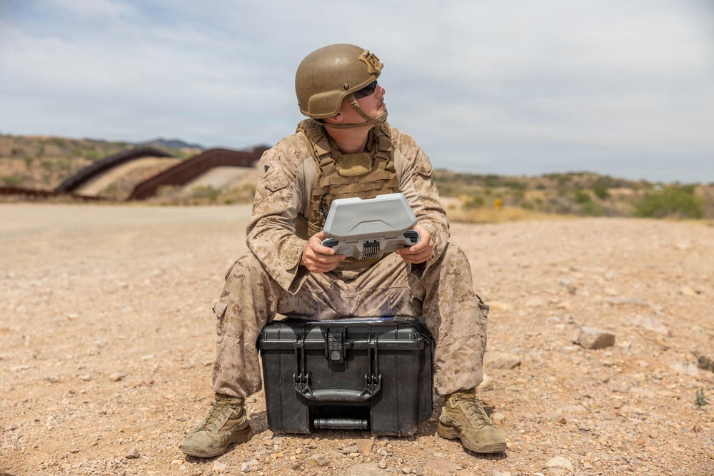 JTF-SB Marines Boost Border Security With sUAS Training, Interagency Coordination in Nogales