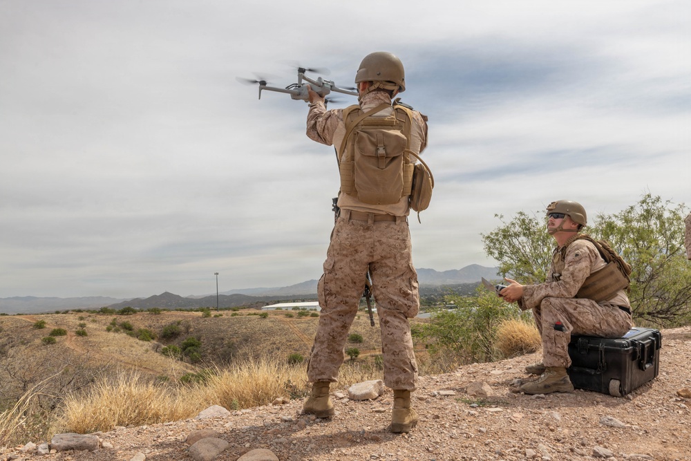 JTF-SB Marines Boost Border Security With sUAS Training, Interagency Coordination in Nogales