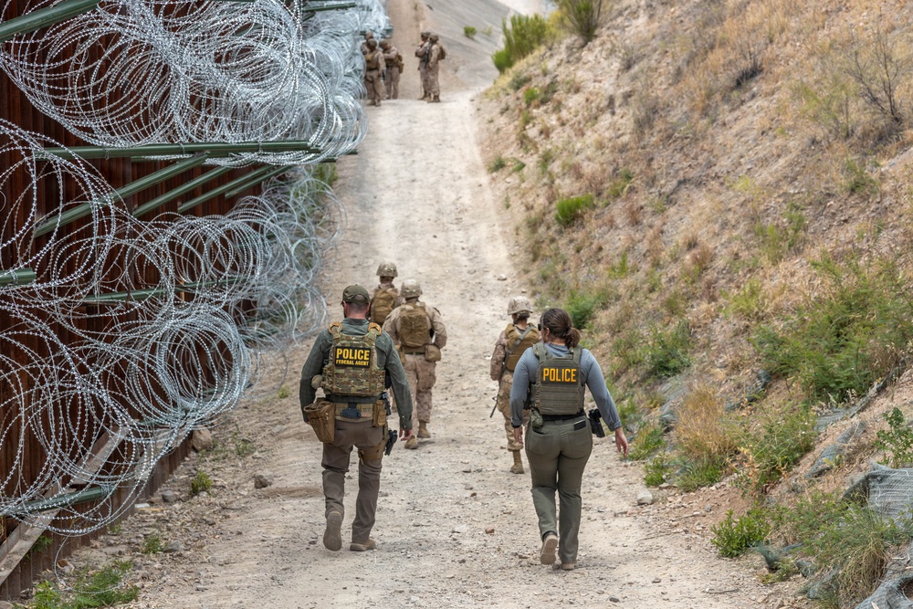 JTF-SB Marines Boost Border Security With sUAS Training, Interagency Coordination in Nogales