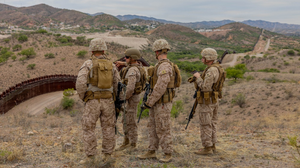 JTF-SB Marines Boost Border Security With sUAS Training, Interagency Coordination in Nogales