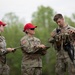Region II Best Warrior Competitors demonstrate medical skills on notional burn casualty