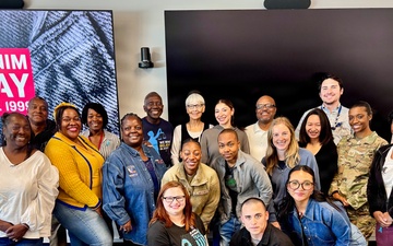 L.A. Air Force Base wears Denim for a day