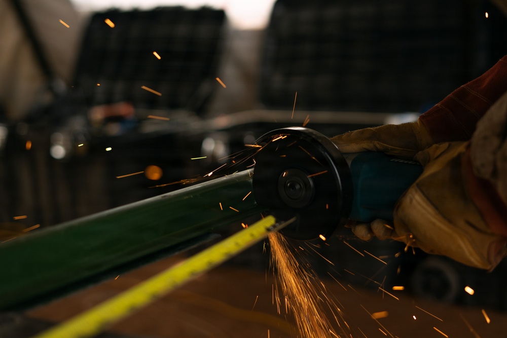 JTF-SB Marines conduct pre-fabrication operations
