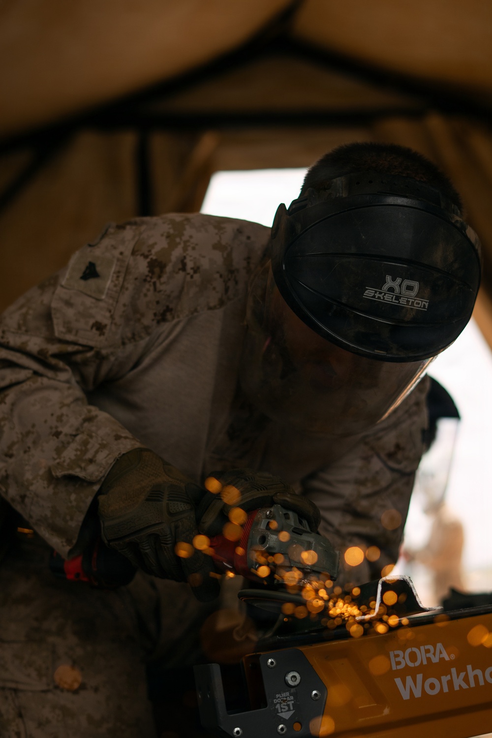 JTF-SB Marines conduct pre-fabrication operations