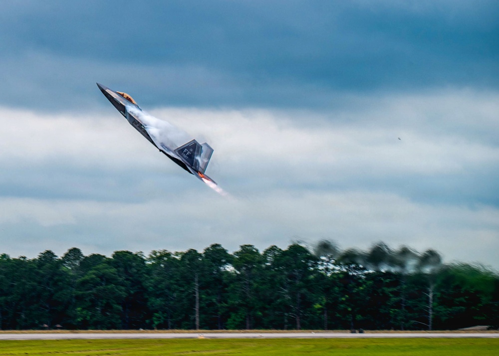 Airpower demonstration for National Security Forum and Gathering of Eagles at Maxwell Air Force Base