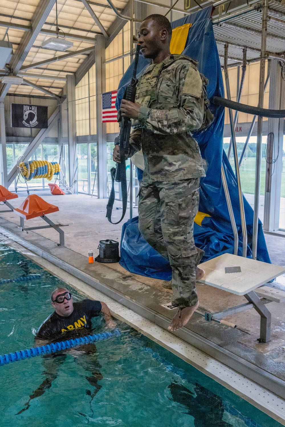 NJ BWC: Army Combat Water Survival Test