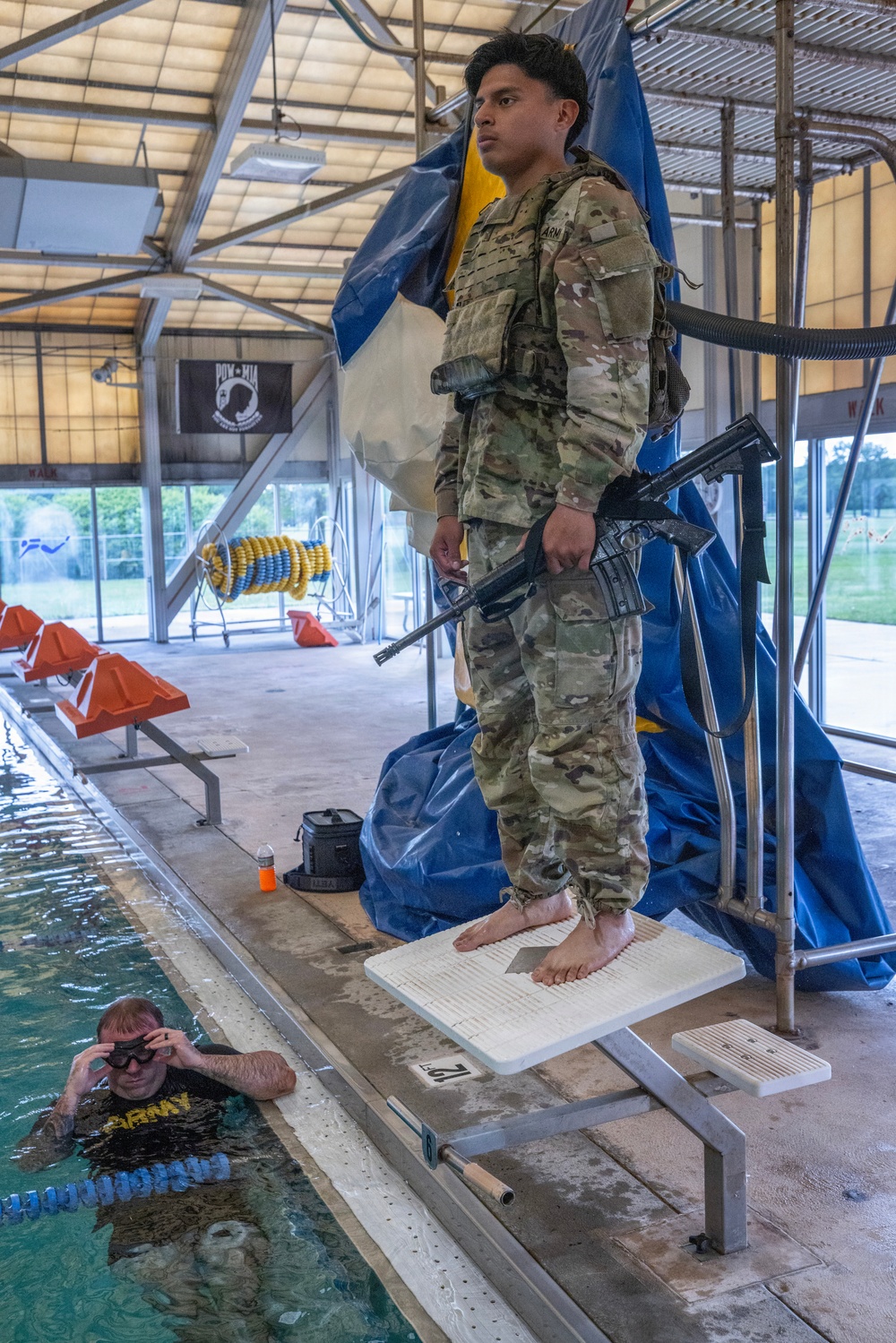 NJ BWC: Army Combat Water Survival Test