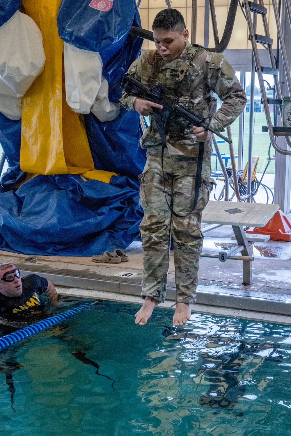 NJ BWC: Army Combat Water Survival Test