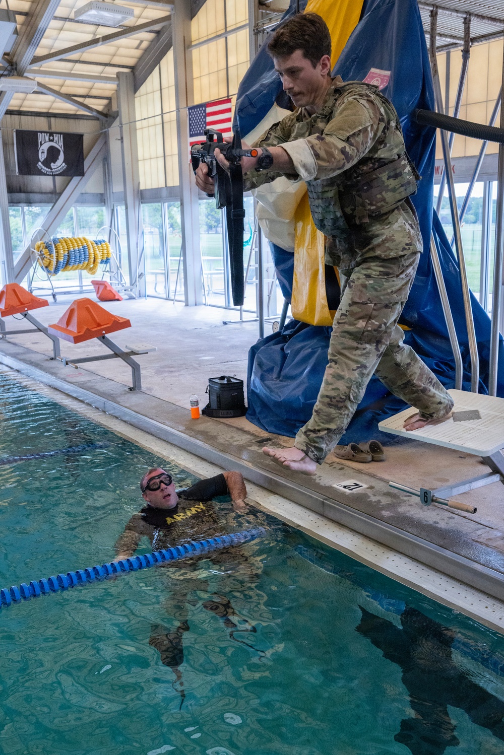 NJ BWC: Army Combat Water Survival Test