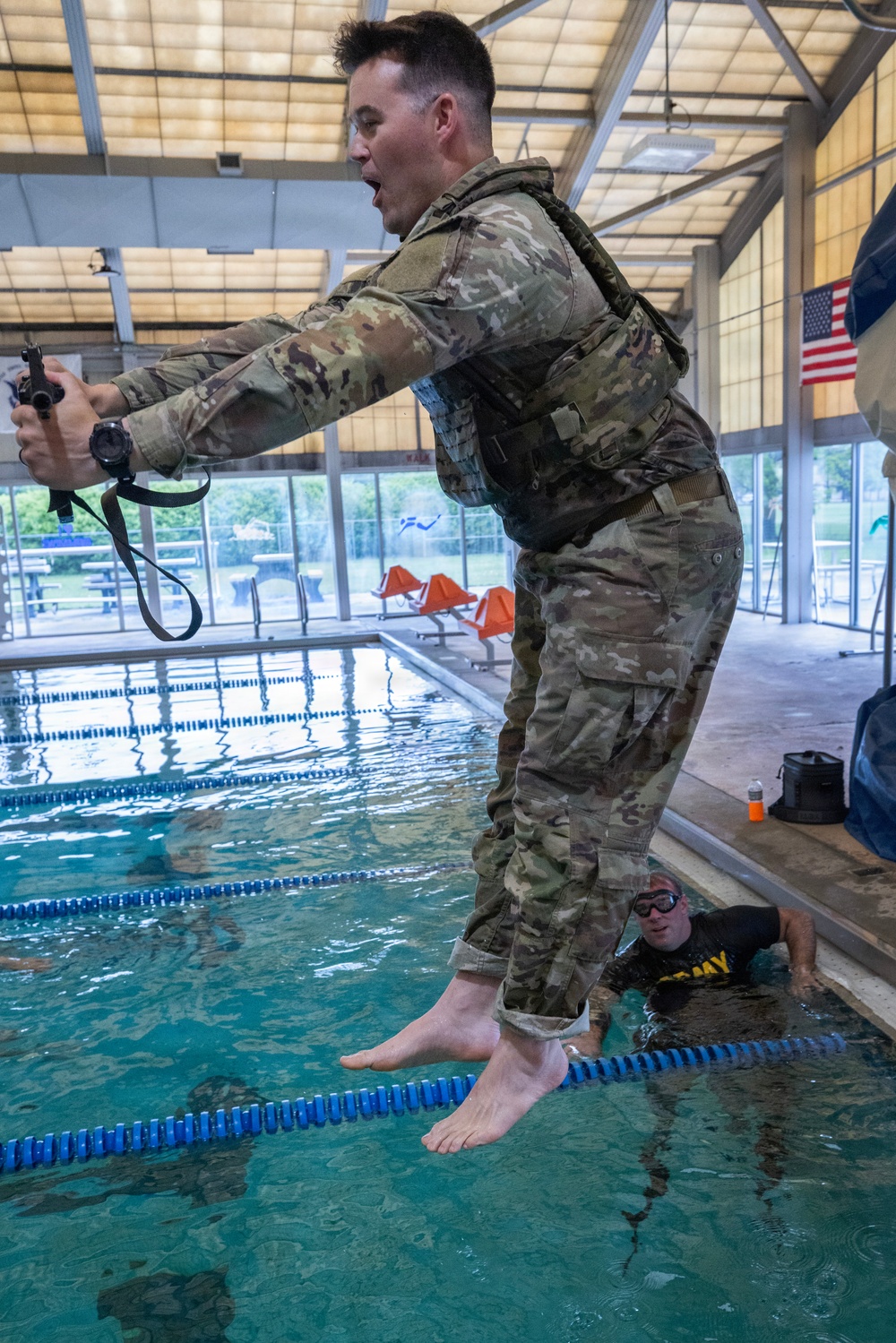 NJ BWC: Army Combat Water Survival Test