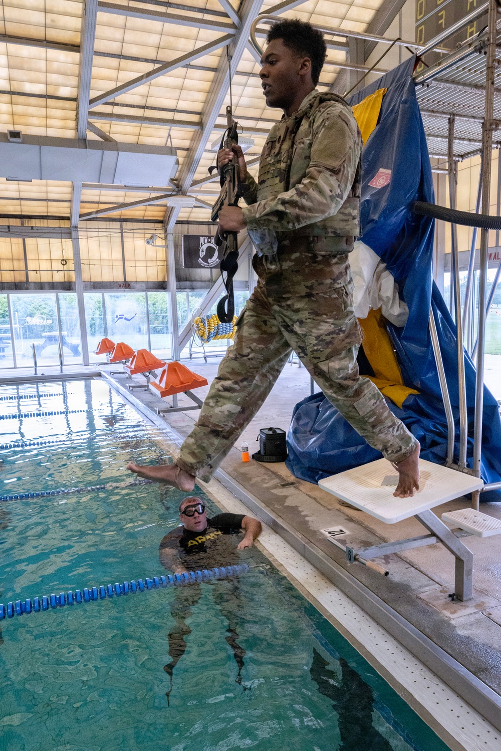 NJ BWC: Army Combat Water Survival Test