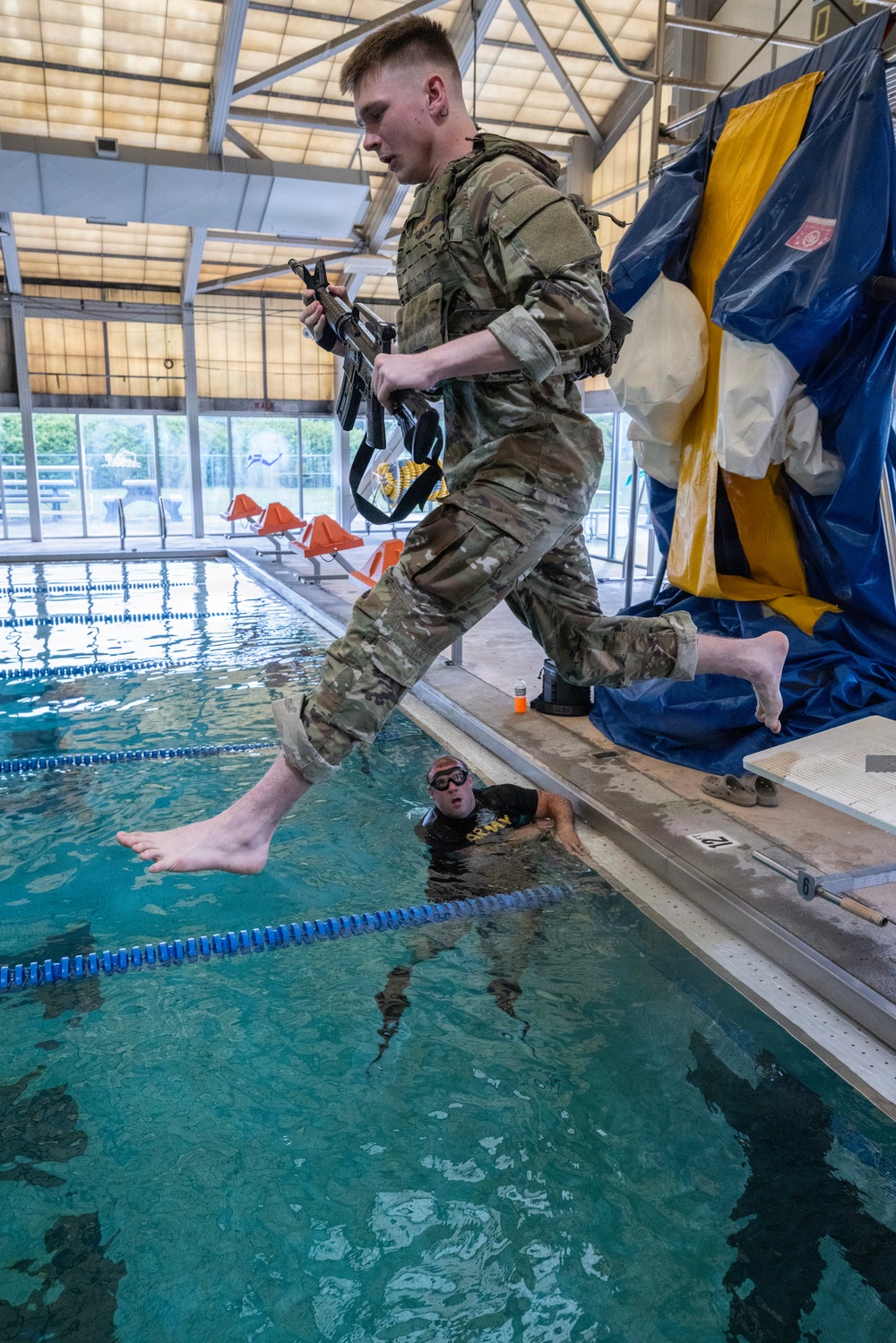 NJ BWC: Army Combat Water Survival Test