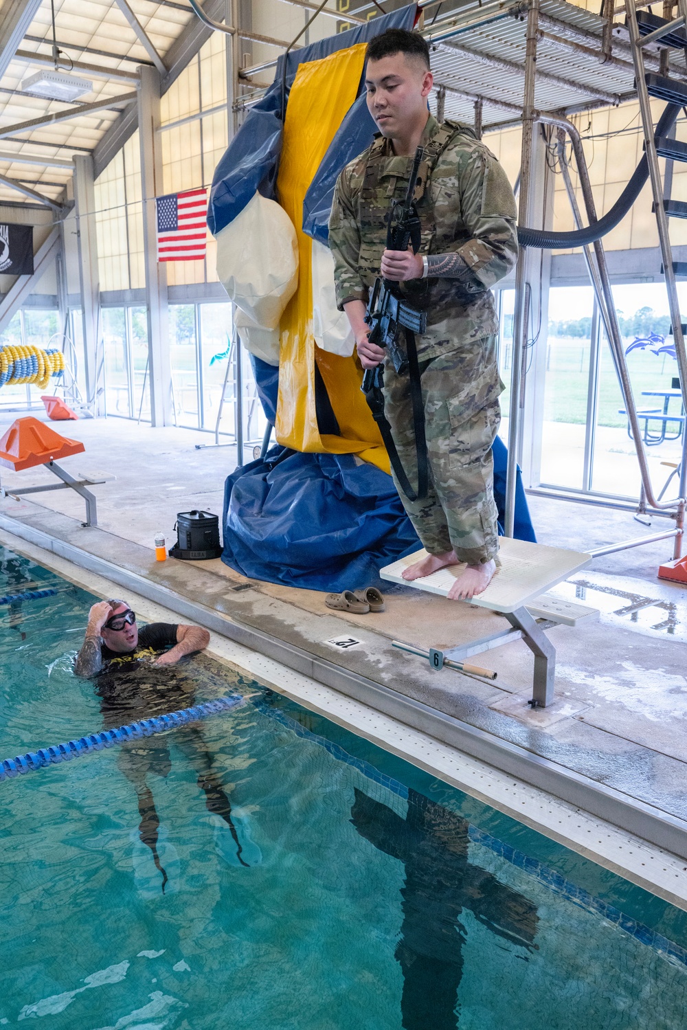 NJ BWC: Army Combat Water Survival Test