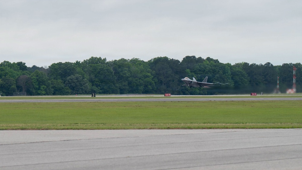 Airpower demonstration for National Security Forum and Gathering of Eagles at Maxwell Air Force Base