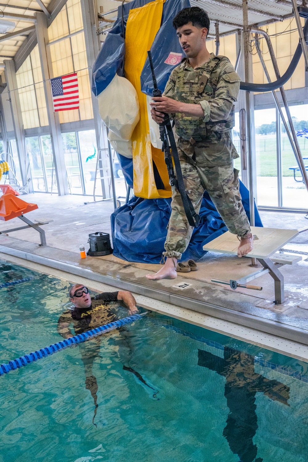 NJ BWC: Army Combat Water Survival Test