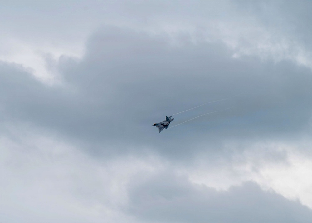 Airpower demonstration for National Security Forum and Gathering of Eagles at Maxwell Air Force Base