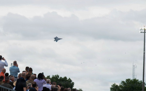 Airpower demonstration for National Security Forum and Gathering of Eagles at Maxwell Air Force Base