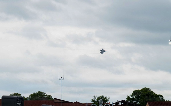 Airpower demonstration for National Security Forum and Gathering of Eagles at Maxwell Air Force Base