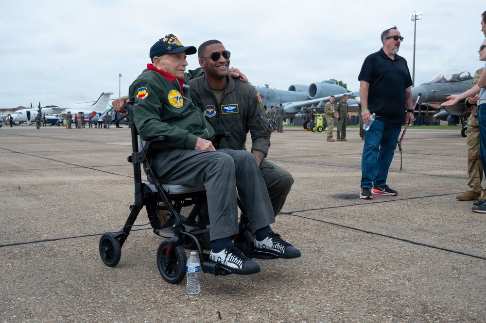 Airpower demonstration for National Security Forum and Gathering of Eagles at Maxwell Air Force Base