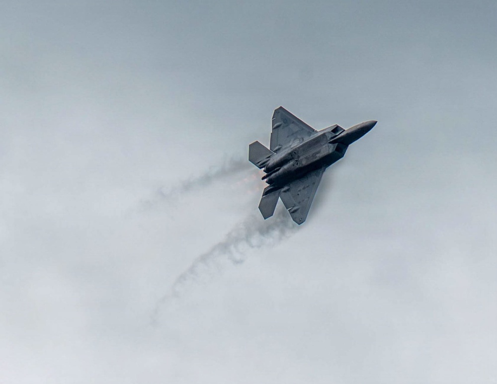 Airpower demonstration for National Security Forum and Gathering of Eagles at Maxwell Air Force Base