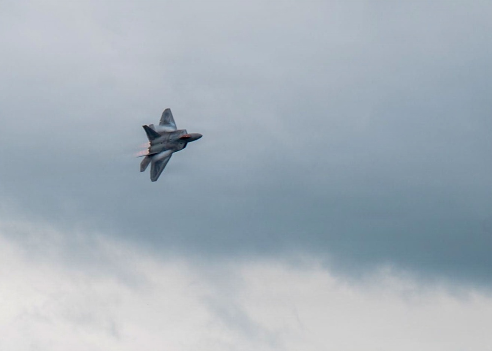 Airpower demonstration for National Security Forum and Gathering of Eagles at Maxwell Air Force Base