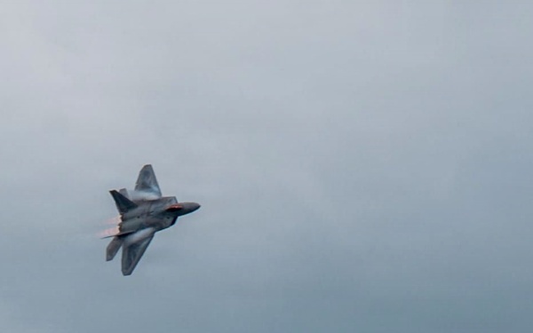 Airpower demonstration for National Security Forum and Gathering of Eagles at Maxwell Air Force Base