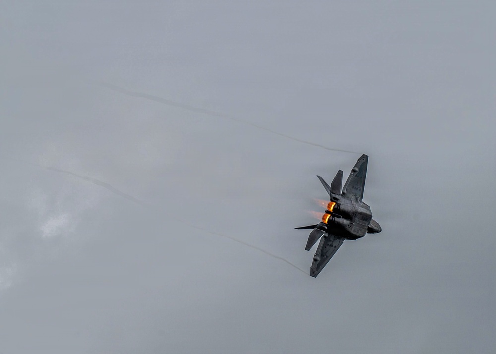 Airpower demonstration for National Security Forum and Gathering of Eagles at Maxwell Air Force Base