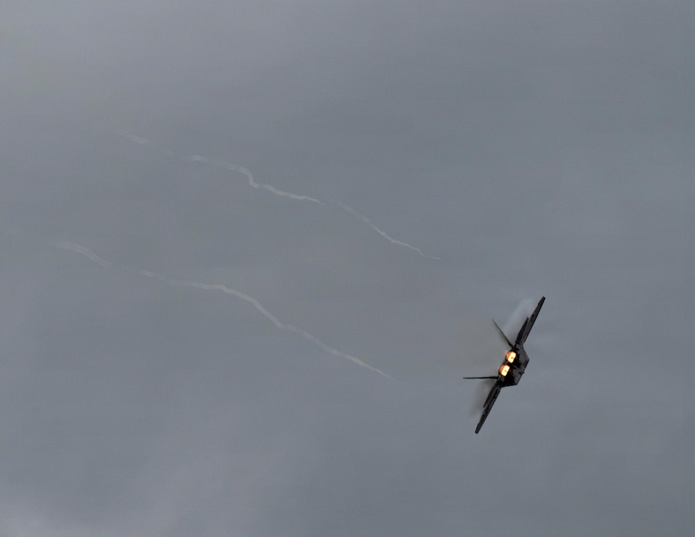 Airpower demonstration for National Security Forum and Gathering of Eagles at Maxwell Air Force Base