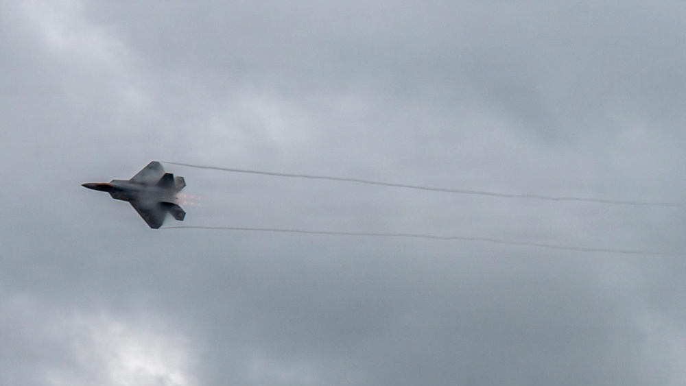 Airpower demonstration for National Security Forum and Gathering of Eagles at Maxwell Air Force Base