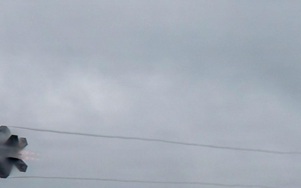 Airpower demonstration for National Security Forum and Gathering of Eagles at Maxwell Air Force Base