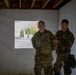 Region II Best Warrior Competitors search a detainee during Range Run