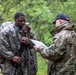 Region II Best Warrior Competitors participate in the Range Run event
