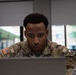 Region II Best Warrior competitors complete a written test and essay