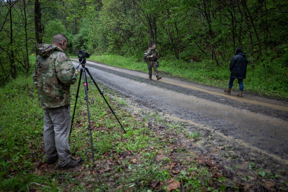 Region II Best Warrior Competitors react to media ambush