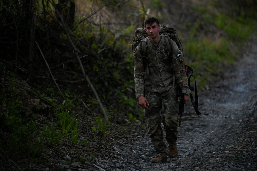 Cooper, Newton tackle second day of Region II Best Warrior Competition