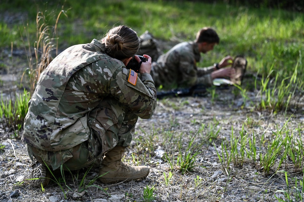 Region II Best Warrior competitors tackle land navigation