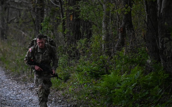 Cooper, Newton tackle second day of Region II Best Warrior Competition