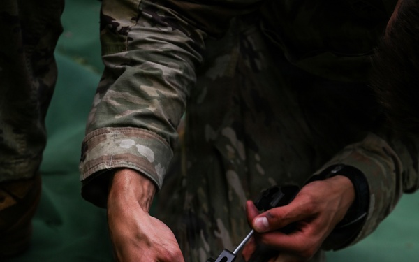 Region II Best Warrior competitors face range run, warrior tasks