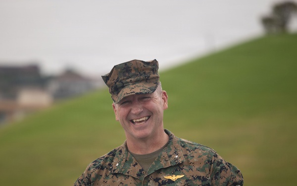 1st MAW commanding general promotes to major general