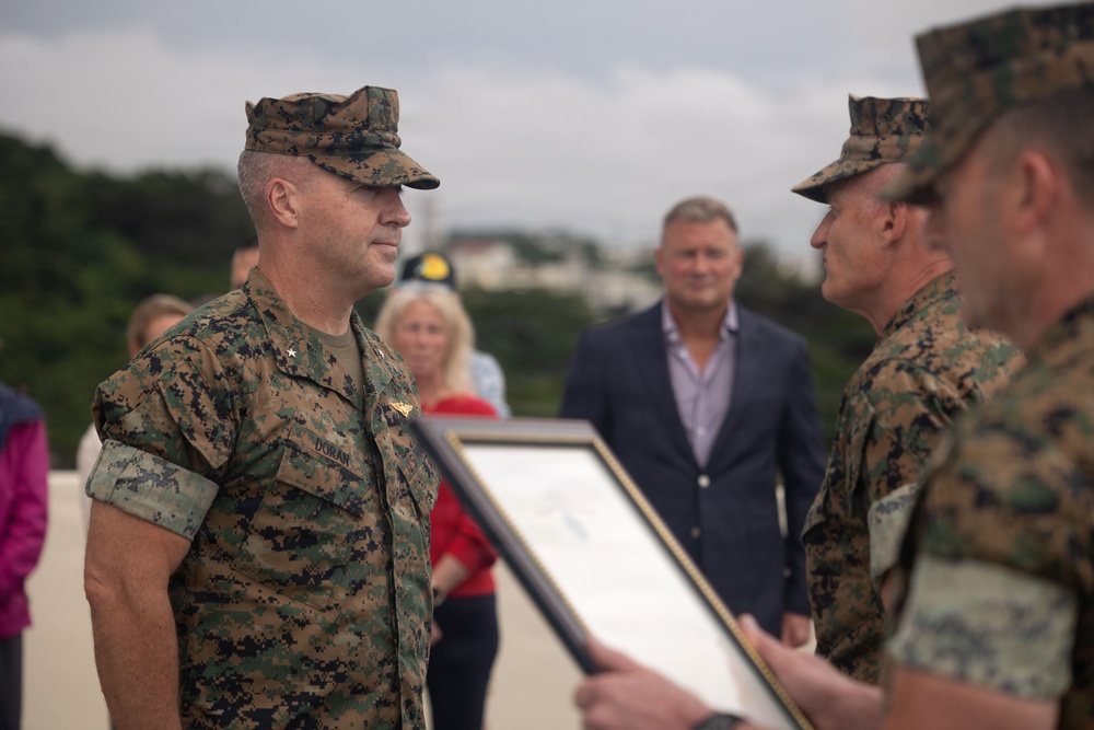 1st MAW commanding general promotes to major general